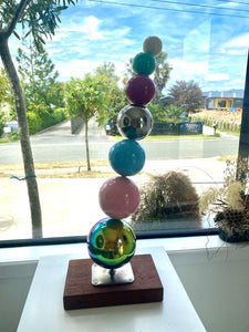 Coloured Ball Tower